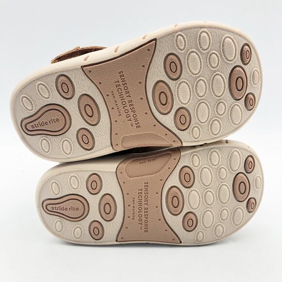 Stride Rite SRT Quinn Hazel Boy Boots Size 6 Brown Kids Shoe NIB - Picture 10 of 11
